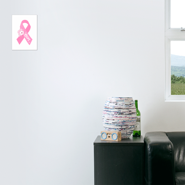 Pink Ribbon Hope - Cancer Awareness by tandre